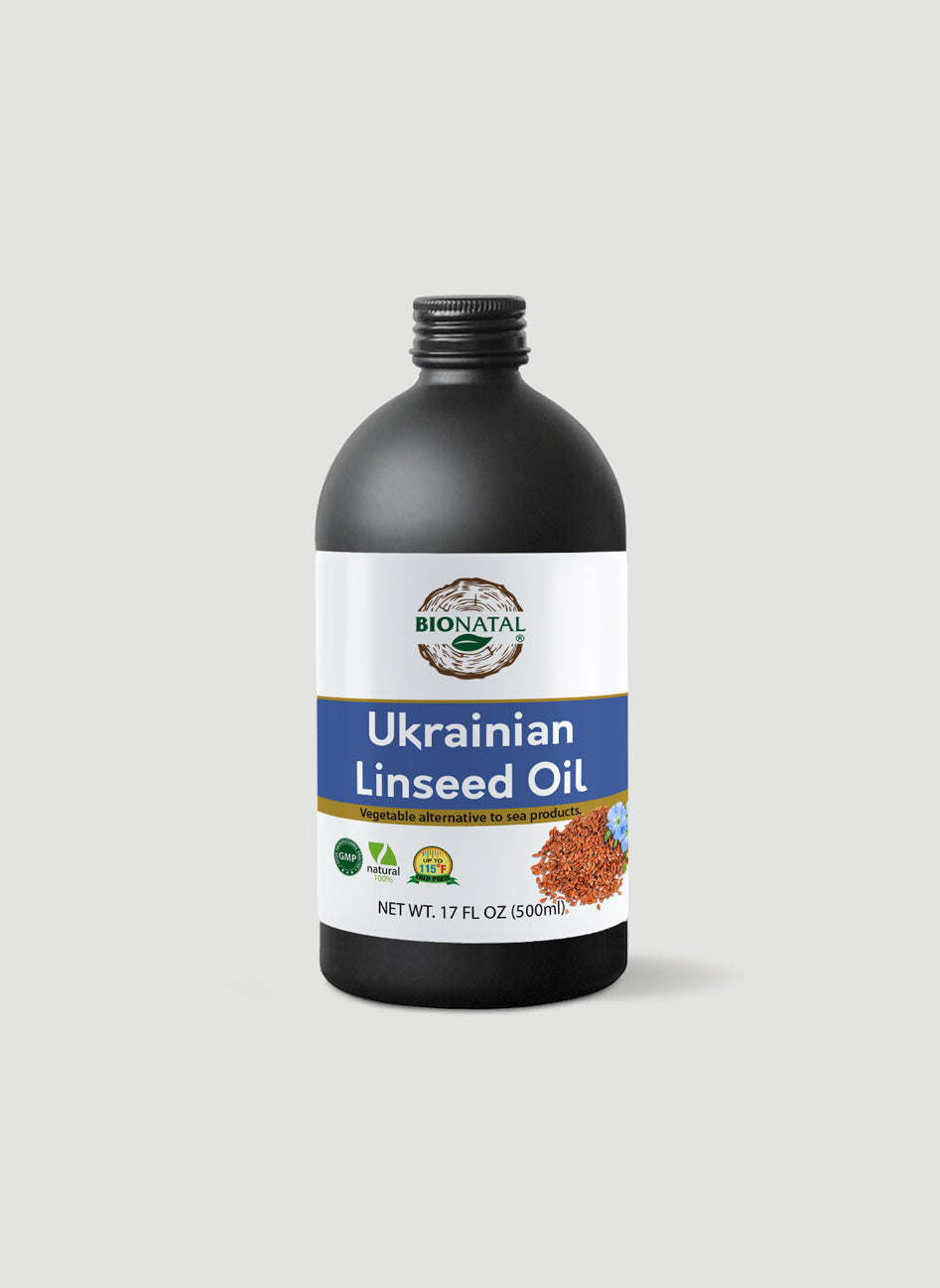 Ukrainian Linseed (Flaxseed) Oil 17oz
